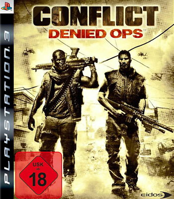 Conflict: Denied Ops (Dt.) (Sony PlayStation 3, 2010) komplett in Schutzfolie