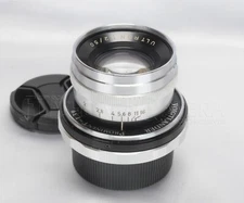 * CLEAN * Voigtlander Ultron 50mm f2 for Prominent w/ Leica M Adapter #024815