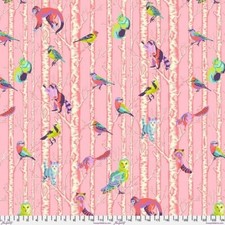 Free Spirit Full Moon Forest II by Tula Pink PWTP245 Honey Family Tree Cotton