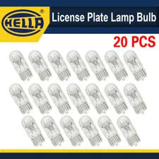20PCS Hella 168 For License Plate Light Bulb 12V 5W 3CP W2.1X9.5D