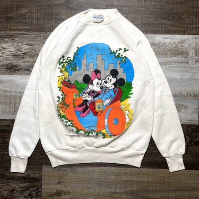 Vintage Disney Mickey Minnie Mouse 90s Carriage White 80s Ragland 