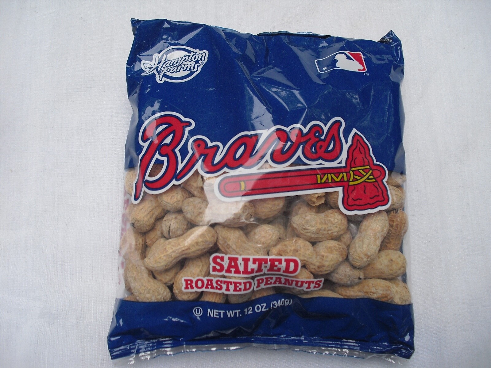 ATLANTA BRAVES Salted - Roasted PEANUTS~12 oz | eBay