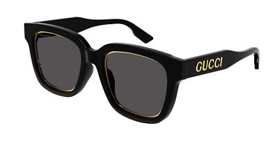 Gucci Logo Black Sunglasses Authentic Authentic Gucci Black Oversized Square Frame Sunglasses  main image 3