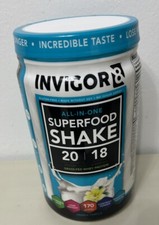 INVIGOR8 Superfood Grass Fed Whey Protein Isolate Shake Sealed