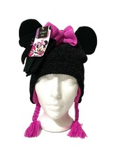 Disney Minnie Mouse Toddler s Winter Beanie Hat And Mittens Set OSFM - NWT