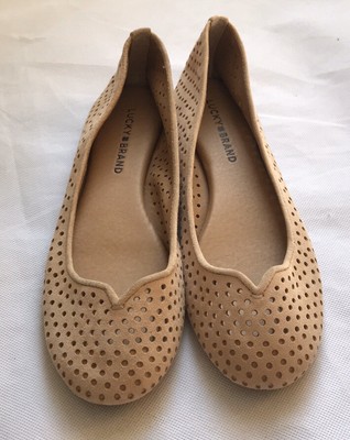 lucky brand perforated flats
