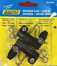 Seachoice OUTRIGGER CLIPS  RELEASE CLIPS TROLLING FISHING PAIR 88041