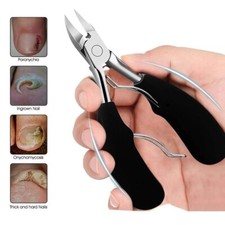 Toenail Clippers for Thick Ingrown Toe Nails Heavy Duty Precision Nail Scissor