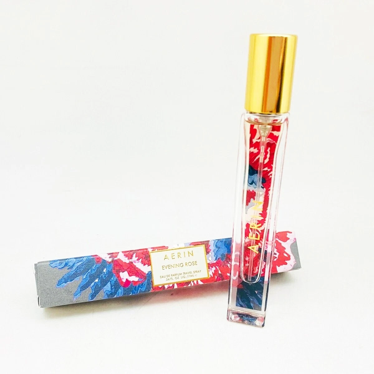 Aerin EVENING ROSE Eau De Parfum Travel Spray Size 0.24 Oz 7mL
