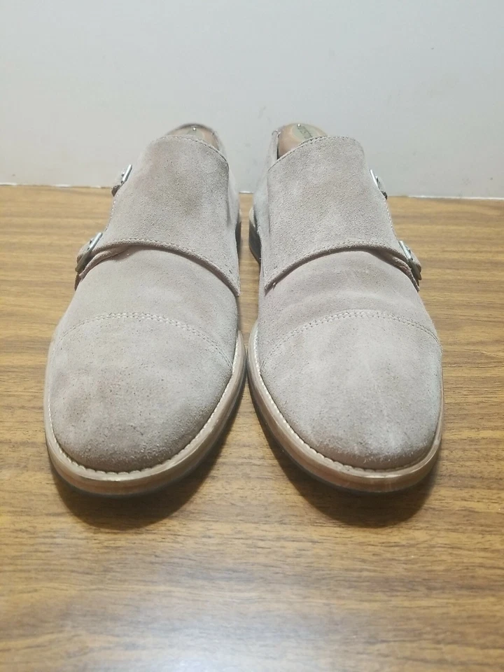 H&M PARTE SUPERIOR DE GAMUZA Y FORRO DE CUERO 11.5/D/M/ EE. UU./CORREA LATERAL HECHA EN PORTUGAL #14 Foto 3 de 4