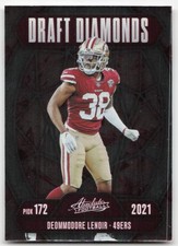 2025 Panini Absolute #DD-DLR Deommodore Lenoir Draft Diamonds