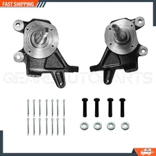 2Pcs 2" Drop Lowering Spindles for 1983-1997 Nissan 720/D-21/Hardbody 2WD