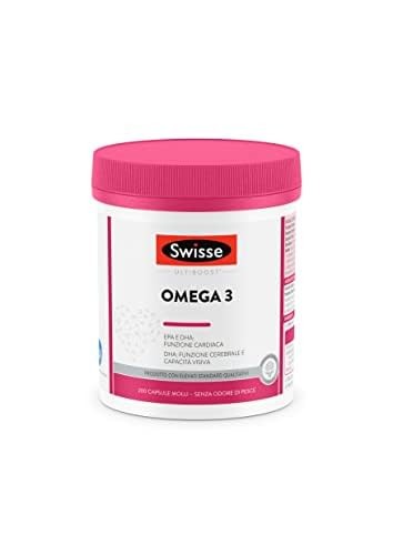 Swisse Omega 3 IFOS 5 Stelle: Il Migliore Olio di Pesce 200 Capsule