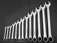 Vintage S-k Tools 13pc Sae Combination Wrench Set 14 To 1 Sk Usa