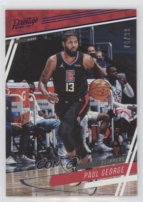 2020-21 Panini Chronicles Prestige Blue 74/99 Paul George #62 02sw