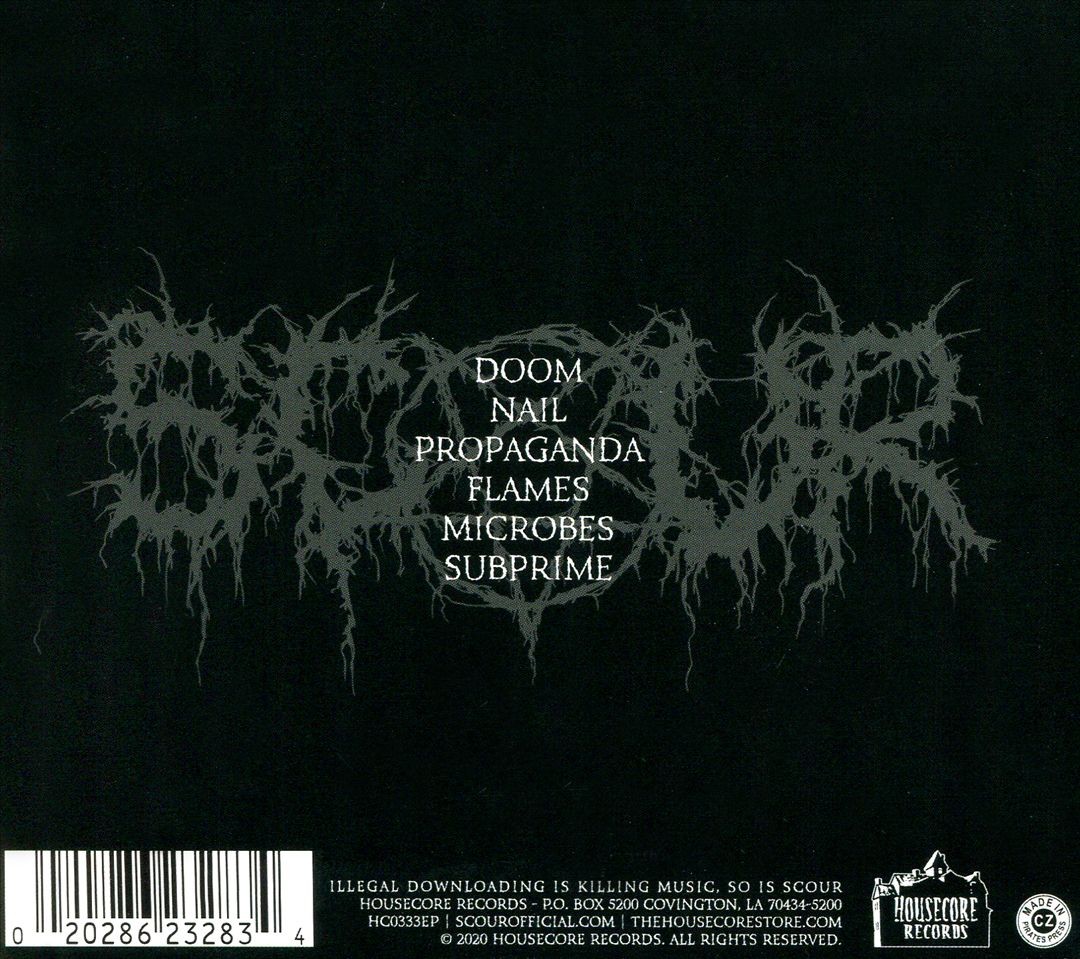 Scour Black New Cd