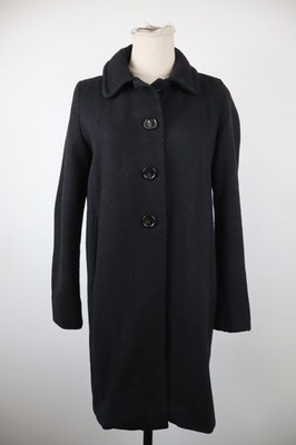 EMME MARELLA MANTEL LONGJACKE DAMEN 40 WOMAN COAT VINTAGE CASUAL WOLLE WOOL