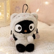 Sanrio Chococat Plush Keychain 8cm Cat Costume Doll Bag Charm Licensed Korea