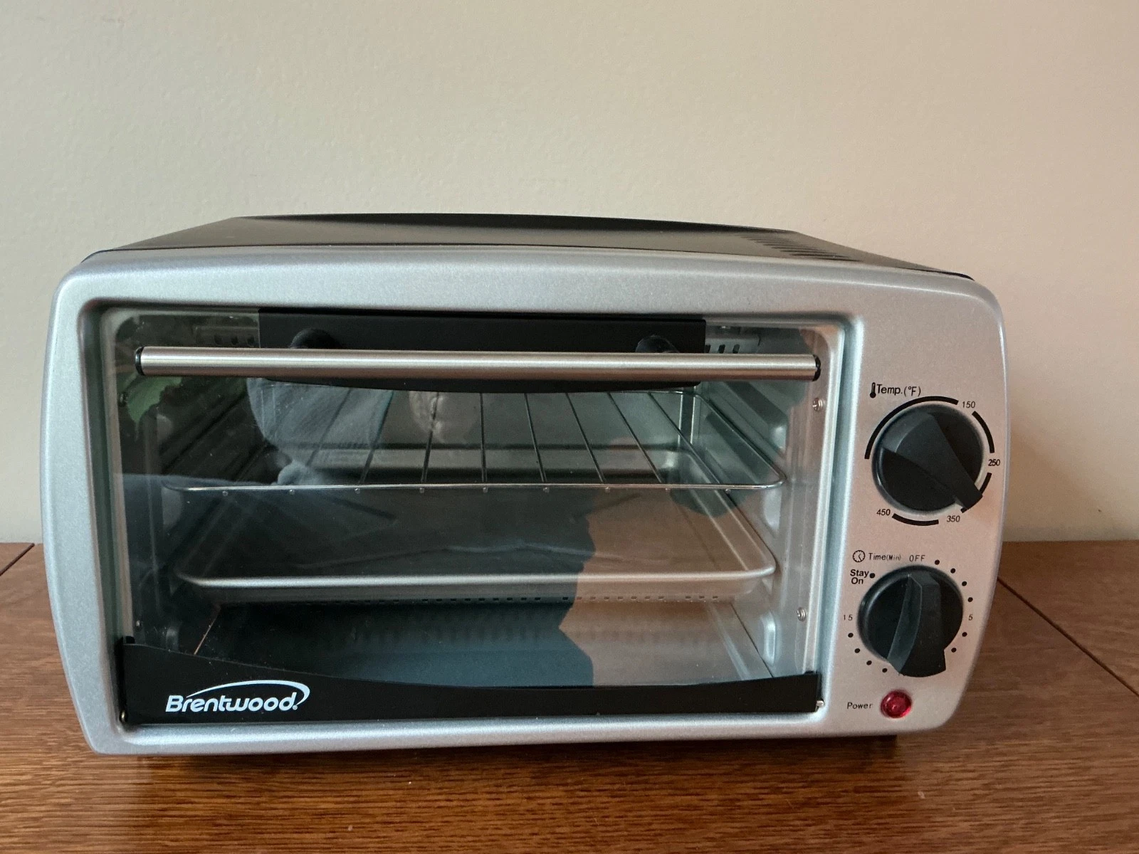 Brentwood TS-345B Toaster Oven Stainless 4 Slice Timer Temperature Control
Opens in a new window or 