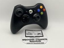 Genuine Microsoft Xbox 360 Wireless Controller Black - Refurbished / Free Ship