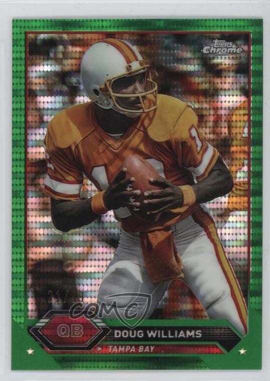 2023 Composite Topps Chrome Green Sonar Refractor 21/99 Doug Williams #36 0u9t