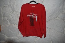 COCA-COLA MEDIUM RED SWEATSHIRT - NEW LEQ72