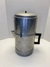 Rare Vintage DRIP-O-LATOR Drip Coffee Maker: The Enterprise Company, 18 Cup VGUC