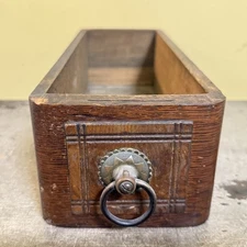 VINTAGE "WHITE" TREADLE SEWING MACHINE DRAWER NICE CONDITION Plain Sides