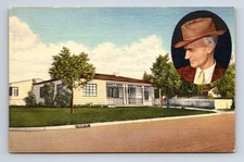Home of Jounalist & War Correspondent Ernie Pyle Albuquerque NM Postcard