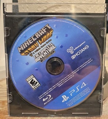 Minecraft: Story Mode  The Complete Adventure PlayStation 4 PS4 Disc Only Tested