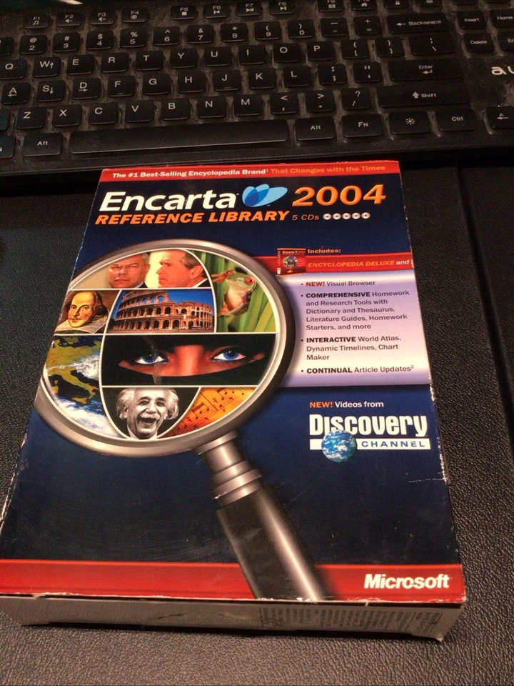 Encarta 2004 Reference Library Pc - Image 1 of 4
