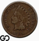 1908-S Indian Head Cent — photo from another recent sale