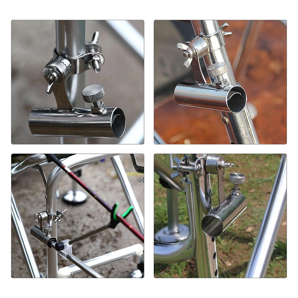 Fishing Rod Holder Mount Pole Bracket Rotatable for Sea - Image 3 of 4