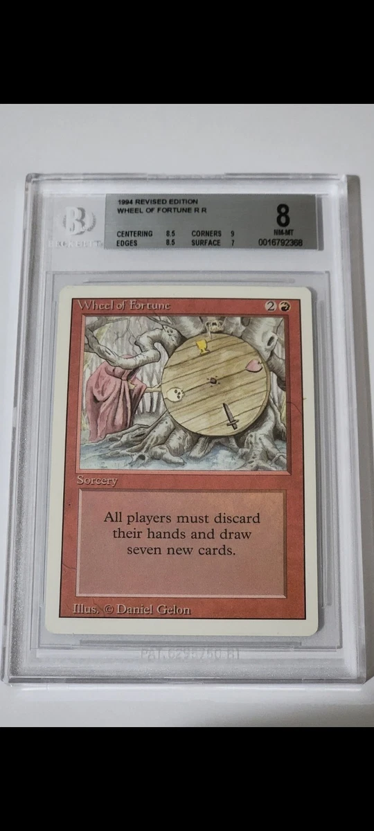 Wheel Of Fortune In Individual Magic: The Gathering Cards for sale