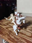 MARX  early 1950s  Lone Ranger & Silver Figures Playset cowboy western