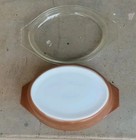 Vintage Early American Brown and Gold Pyrex 2½qt 045 Casserole Dish with Lid — photo 5