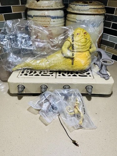 Vintage Kenner Star Wars Jabba The Hutt Playset Loose Complete Sealed Parts