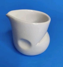 Ceramic Egg Separator 3" tall White