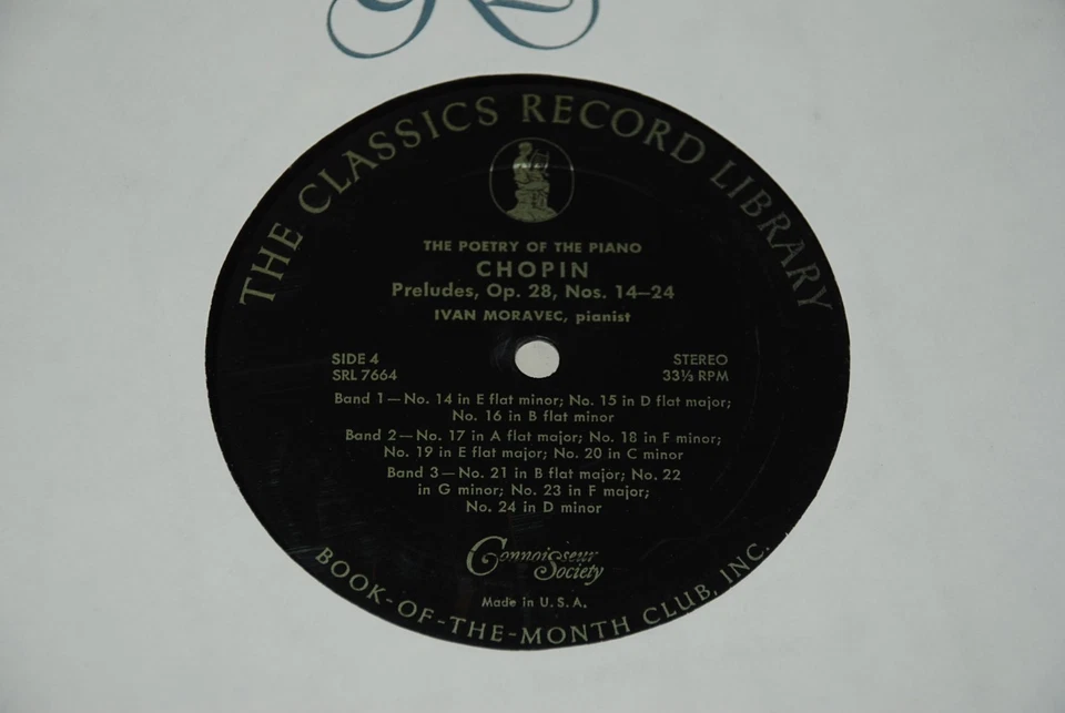 ♫♫♫ Chopin - The Poetry of the Piano - Ivan Moravec, 4 LP Boxset SRL 7664 ♫♫♫ - Bild 4 von 4