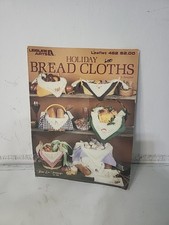 Leisure Arts Holiday Bread Cloths Cross Stitch Leaflet Book 462