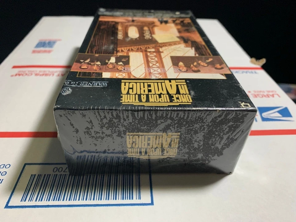 Original Release Once Upon A Time In America VHS 2 Tape Set SEALED Sergio Leone  - Image 4 of 4