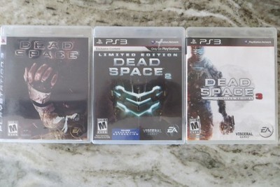Dead Space 1 2 & 3 Limited Edition Sony PlayStation 3 PS3 COMPLETE