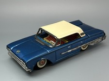 Vtg RARE Tin Friction 1960 Ford Galaxie 4 Door Hardtop / Taguchi Toy Co Japan