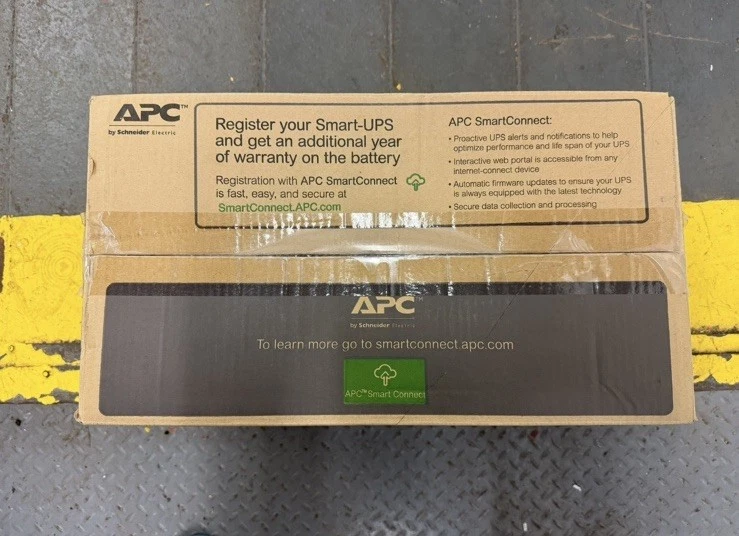 APC SMART SMT750C UPS with SmartConnect Remote Monitoring,Pure Sine Wave Backup - Image 3 of 3