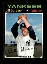 1971 Topps #683 Bill Burbach SP NM/NM+ X3688313