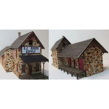 RS Laser Kits 3062-B N Scale Sj Asher Supply Kit