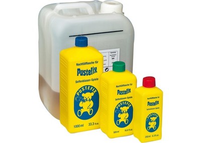Pustefix Nachfüllflaschen, Seifenblasen, Seife, Pusten, Kinder, Spielen, 