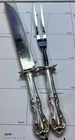 VINTAGE STERLING SILVER CARVING SET INTERNATIONAL JOAN OF ARC 152.7 GRAMS