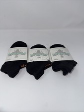 NEW Bombas KIDS XS 3-Pack Honeycomb Solids Ankle Socks in Black