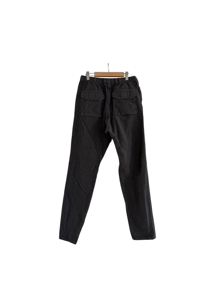 Club Monaco Wool Cotton Drawstring Pants Gray Small - Image 2 of 4